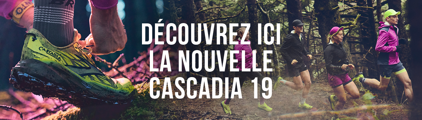 Dcouvrez la nouvelle Brooks Cascadia 19