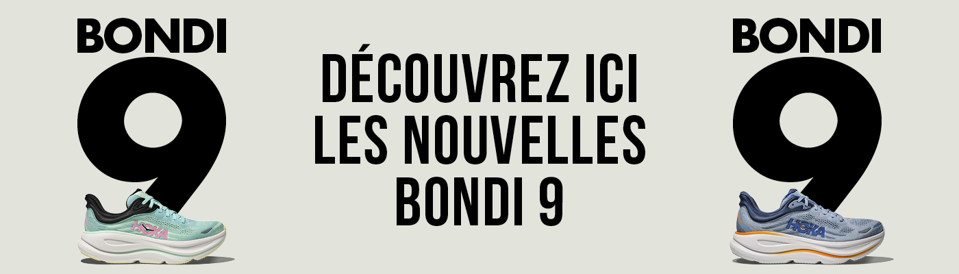 Dcouvrez la nouvelle Hoka Bondi 9
