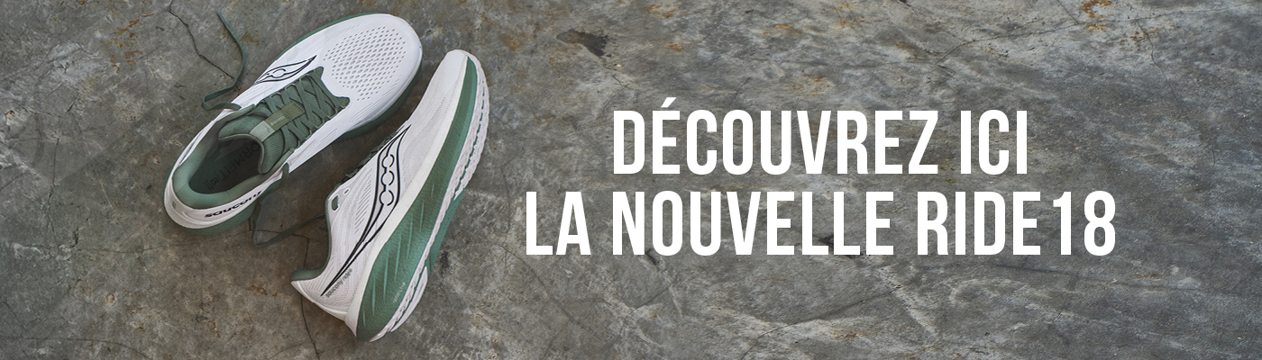 Dcouvrez la nouvelle Saucony Ride 18