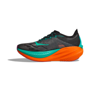 Hoka M Mach X 2 Homme Black / Electric Aqua - Pointure 12,5 US
