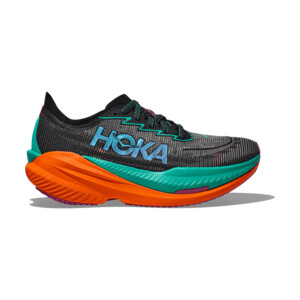 Hoka M Mach X 2 Homme Black / Electric Aqua - Pointure 12,5 US