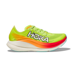 Hoka Rocket X2 Homme Lettuce / Solar Flare