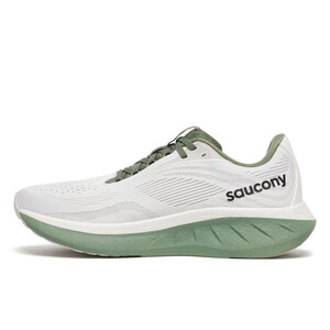 Saucony Ride 18 Homme White/olivine