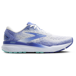 Brooks GHOST 16 Femme White/amparo Blue/limpet Shell