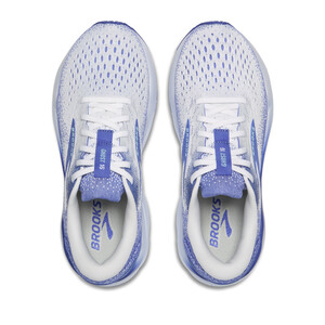 Brooks GHOST 16 Femme White/amparo Blue/limpet Shell