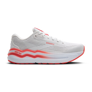 Brooks GHOST MAX 2 Femme White/hot Coral