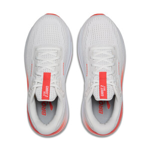 Brooks GHOST MAX 2 Femme White/hot Coral
