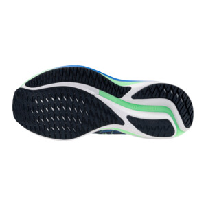 MIZUNO WAVE RIDER Homme Vintage Indigo / Neo Mint / Frontier Blue