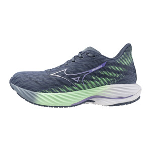 MIZUNO WAVE RIDER WOS Femme Citadel / White / Neo Mint