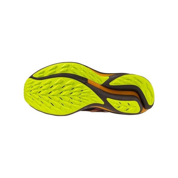 MIZUNO WAVE RIDER TT Homme Mol / Rythmic Red / Evening Primrose