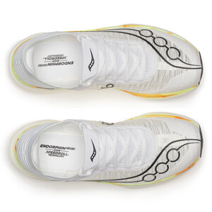 Saucony Endorphin Elite 2 Homme White/peel