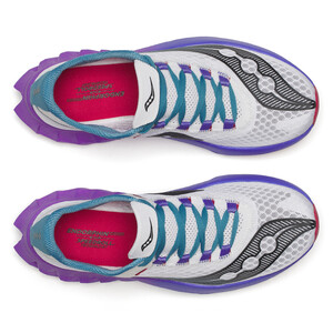 Saucony Endorphin Pro 4 Femme White/shadow