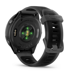 Garmin Forerunner 570 - 47 mm Aluminium Slate Avec Bracelet Noir Translucide/noirUNI