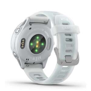 Garmin Forerunner 570 - 42 mm Aluminium Bleu Ciel Avec Bracelet Blanc Translucide/bleu Ciel