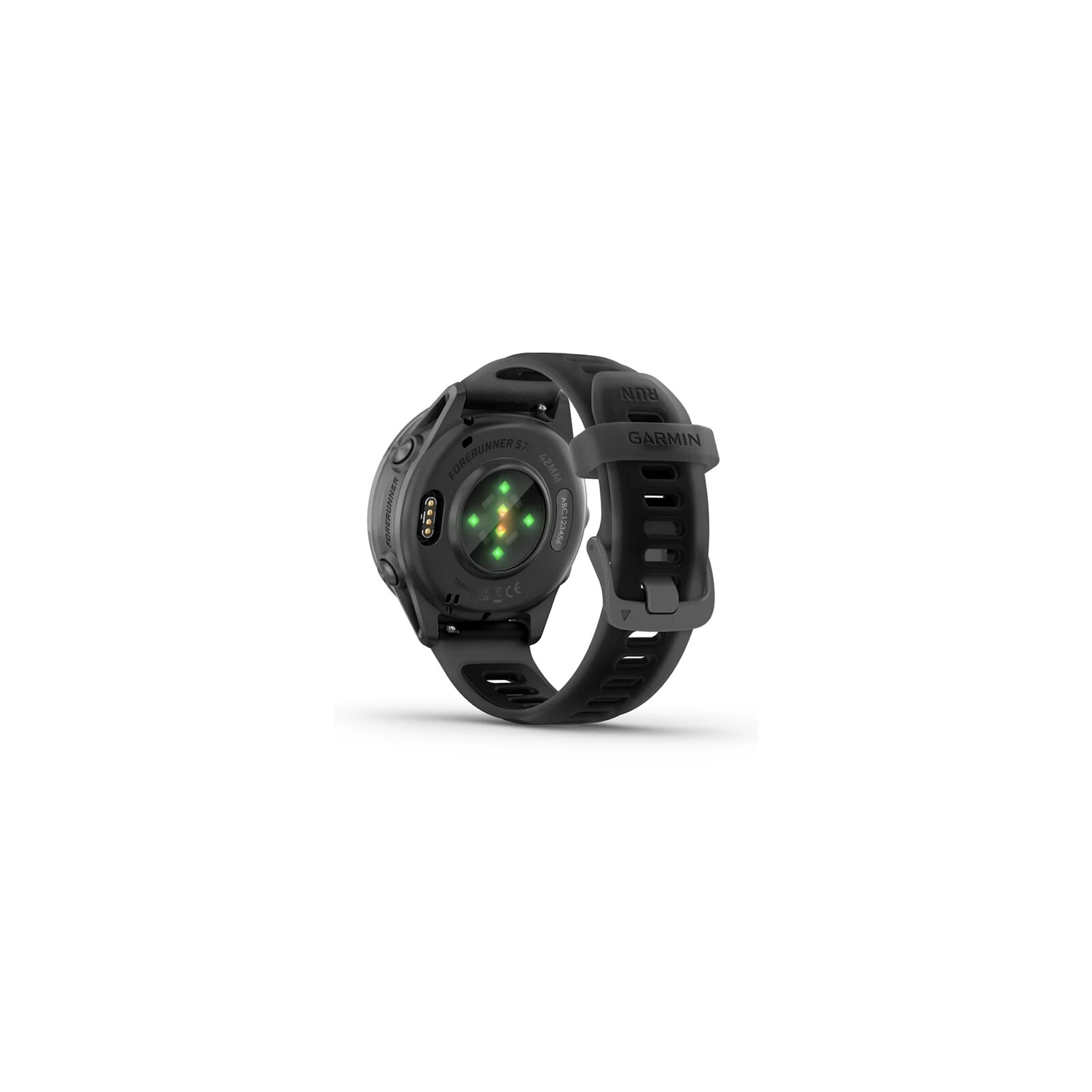 Coque TPU Pour Garmin Forerunner 570 - Lot De 2 (transparente + Noir Translucide) | Protection Anti-choc | Compatible 42 Mm | Demi-coque Légère