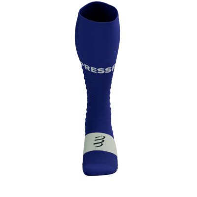 Compressport Full Socks Run - BLEU DAZZ/SUCRE