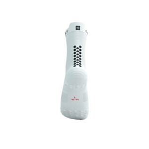 Compressport Pro Racing Socks v4.0 Run High - White/Black