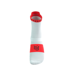 Compressport Pro Racing Socks V4.0 Run High - White/F