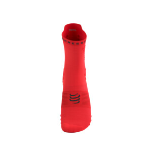 Compressport Pro Racing Socks V4.0 Trail - Fluo Red/B