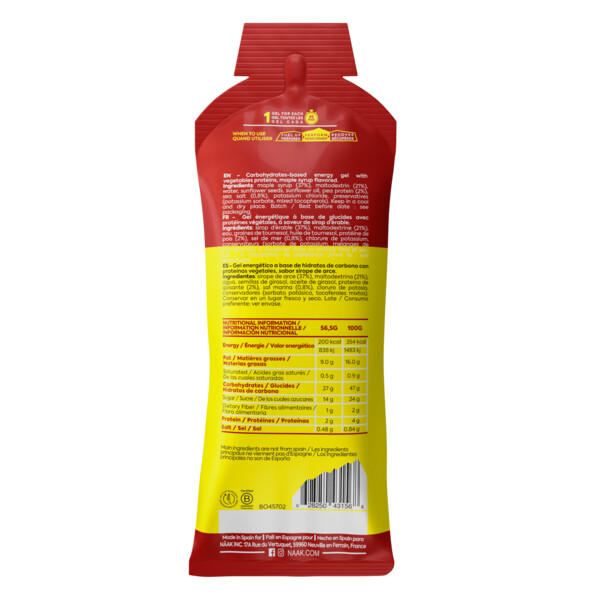 Nak Boite rable Sal - Ultra Energy Gels (12x57g) 12 Units