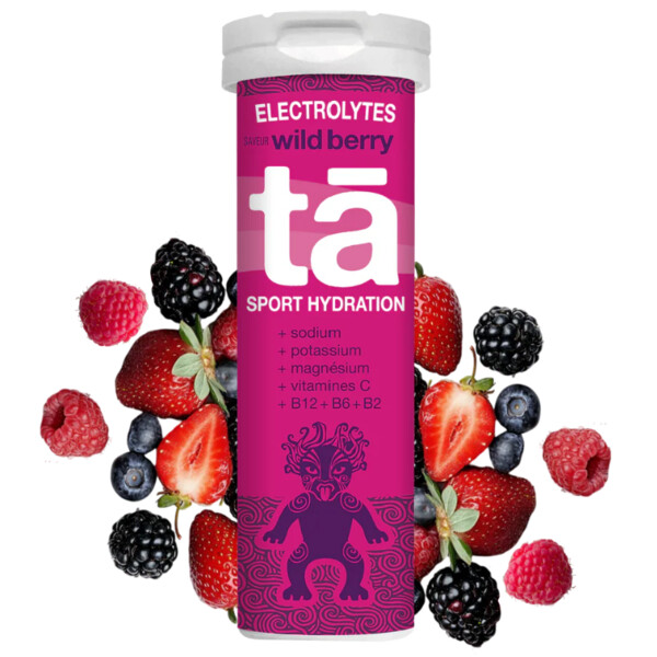 Ta Energy Pastilles d'�lectrolytes Wild Berry (x12) Unisexe