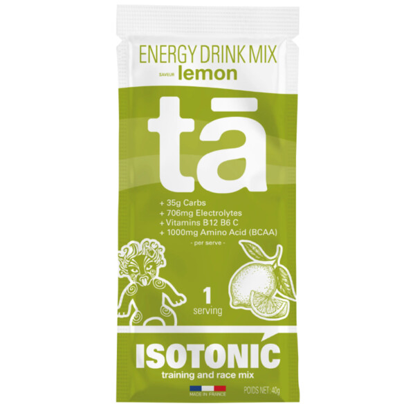 Ta Energy Boisson d'�ffort Isotonic Citron en sachet � l'unit� Unisexe
