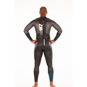 Combinaison de triathlon ZEROD ARCHI Noir/bleu
