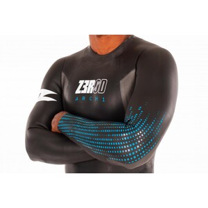 Combinaison de triathlon ZEROD ARCHI Noir/bleu