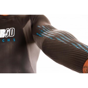 Combinaison de triathlon ZEROD ARCHI Noir/bleu