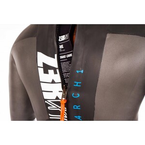 Combinaison de triathlon ZEROD ARCHI Noir/bleu