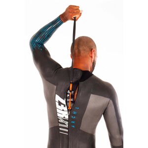 Combinaison de triathlon ZEROD ARCHI Noir/bleu