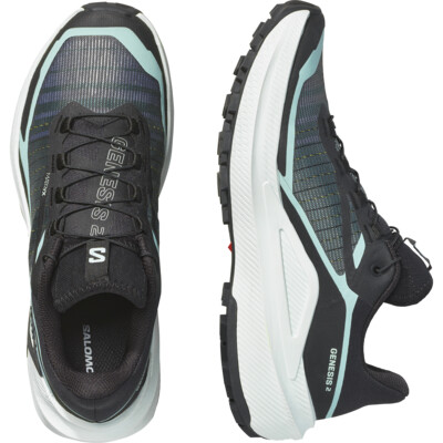 Salomon Genesis 2 femme Clearly Aqua / Black / Lichen