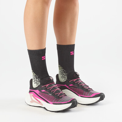Salomon Genesis 2 femme Black / Vanilla Ice / Pink Yarrow