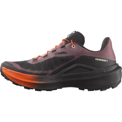 Salomon Genesis 2 femme Huckleberry / Black / Red Orange